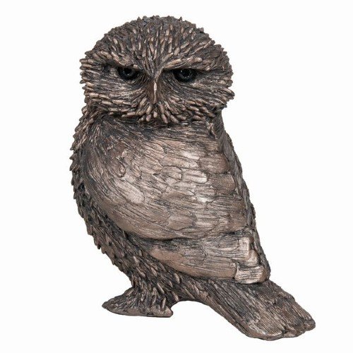 Blue Poppy Olly Owl Sculpture
