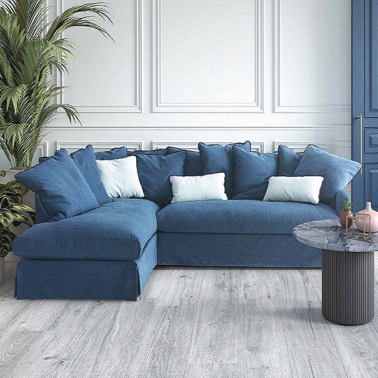 Loose cover sofas are making a comeback
