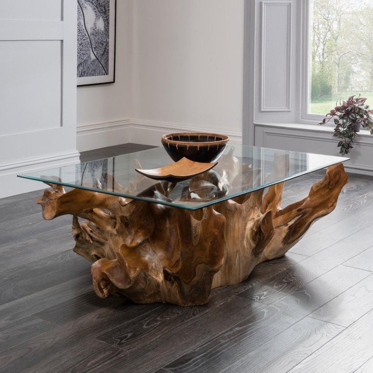 A Nature-Inspired Coffee Table: