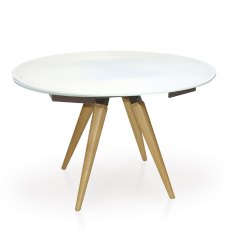 Myles Extending Round Dining Table