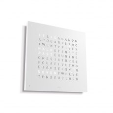 QLOCKTWO EARTH 45 Powder Coated Stainless Steel