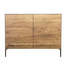 Orthello Oak 2 Door Sideboard