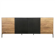 Orthello Oak 4 Door Sideboard
