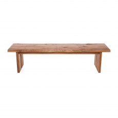 Piana Oak Bench (with full wooden legs)