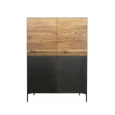 Orthello Oak 4 Door Highboard