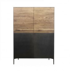 Orthello Walnut 4 Door Highboard