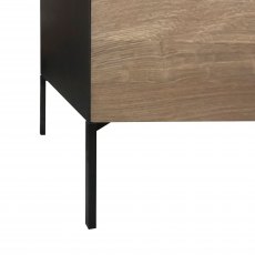 Orthello Walnut 4 Door Sideboard