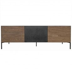 Orthello Walnut 3 Door TV Unit