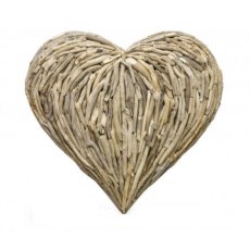 Driftwood Medium Heart Wall Sculpture