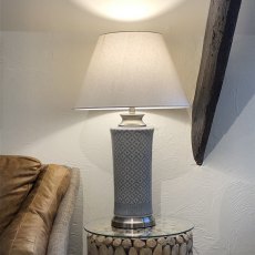 Lattice Patterned Lamp
