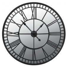 Skeleton Mirror Clock