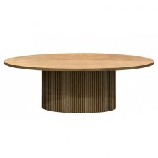 Timna Oak Oval Dining Table