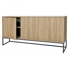 Timna Oak 3 Door Sideboard