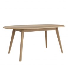 Lundin Oval Fixed Top 180cm Dining Table