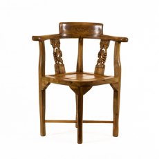 Corner Teak  Chair