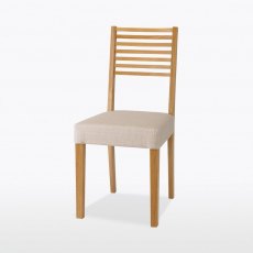 Windsor Ladder Low Back Dining Chair (in fabric)