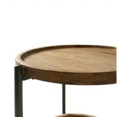 Delamere Side Table with Shelf