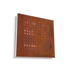 QLOCKTWO EARTH 45 Creator's Edition: Rust