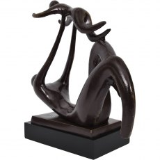 Bronze Aluminium Parent and Baby Sculpture