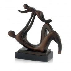 Bronze Aluminium Parent and Baby Sculpture