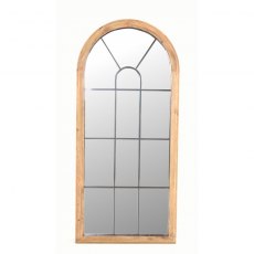 Fair Isle Arched Metal Frame Mirror