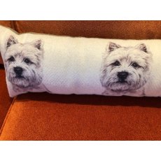 West Highland Terrier Draught Excluder Cushion