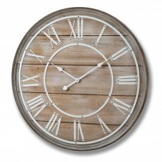 Iconic Hemsby Bleach Wooden Clock