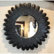 Round Daisy Mirror