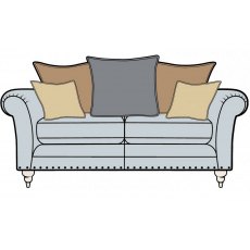 Carlisle 2 Seater Pillow Back Sofa