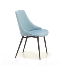 Glamour (S) Dining Chair with Metal Legs (base 04)