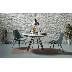 Glamour (S) Dining Chair with Metal Legs (base 04)