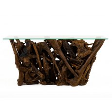 Woodland Teak Root Wall Table