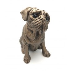 Rocky Pug Sculpture