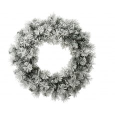 Frosted Canada Indoor Wreath