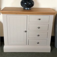 NEW ENGLAND Small 1 Door 4 Drawer Sideboard NEW ENGLAND Small 1 Door 4 Drawer Sideboard