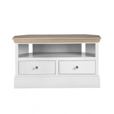 New England Corner 2 Drawer TV Unit