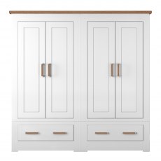 Modo 4 Door + 2 Drawer Wardrobe