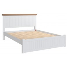 New England Panel Double Bed Low Foot End