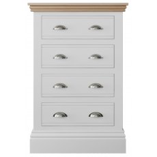 New England 4 Drawer Wellington Chest