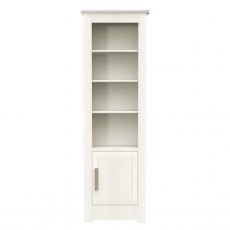 Modo Narrow Half Panelled Bookcase
