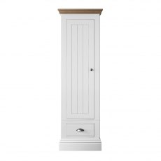 New England Small 1 Door 1 Drawer Wardrobe