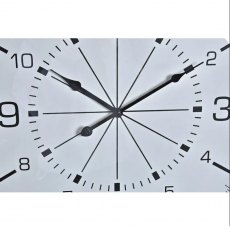Nickel Aviator Wall Clock