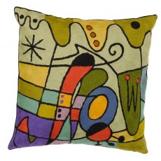 Purple Carnival  18' Cushion