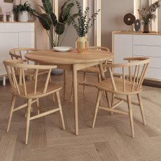 Cadiz Fixed Round Dining Table
