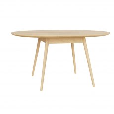 Cadiz Extending Round Dining Table 1.1m