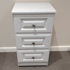 NAPLES 3 Drawer Bedside Chest