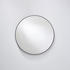 Hoop Black Medium Mirror