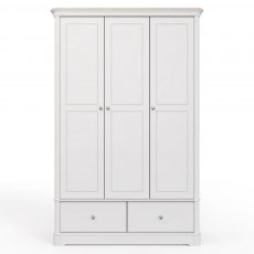 Chartwell Triple Wardrobe with 2 Drawers
