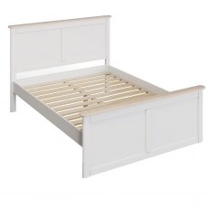 Chartwell Double Panel Bed with High Foot End