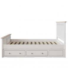 Chartwell King Size Panel Bed with High Foot End